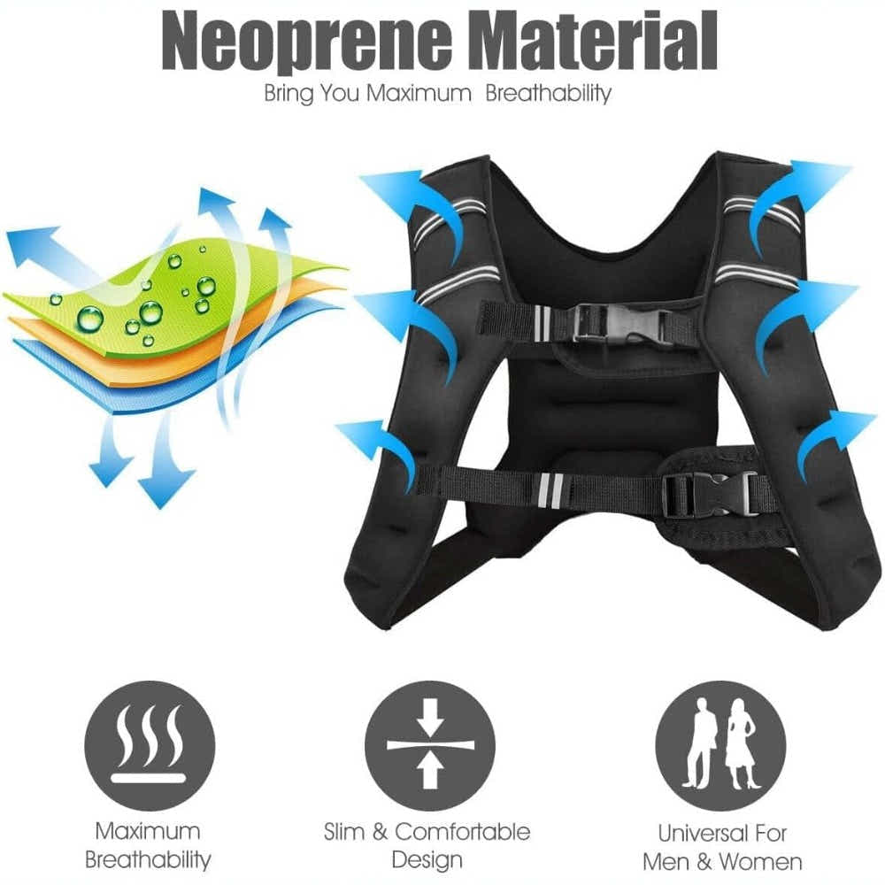 DS BS Adjustable Weighted Vest 5KG