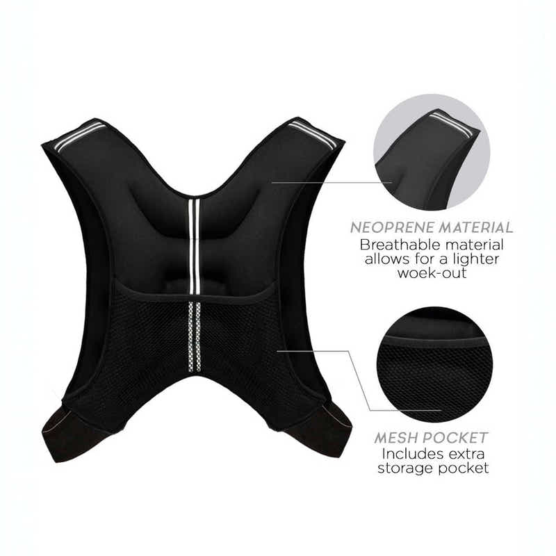 DS BS Adjustable Weighted Vest 3KG