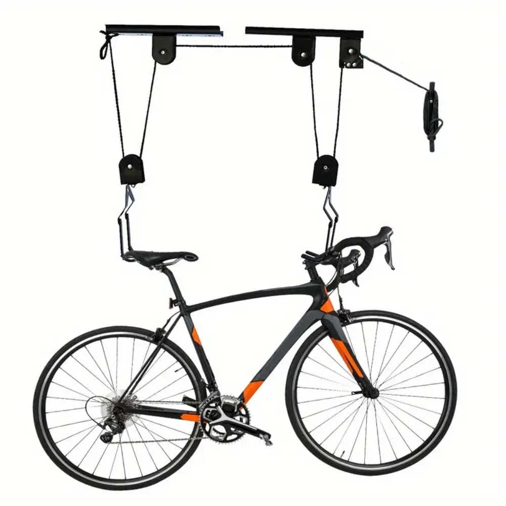 DS BS Ceiling Mounted Bike and Kayak Storage Hoist Garage Pulley System