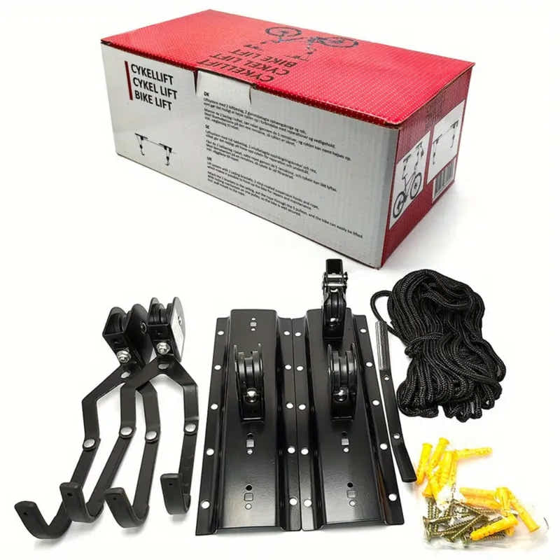 DS BS Ceiling Mounted Bike and Kayak Storage Hoist Garage  Pulley System