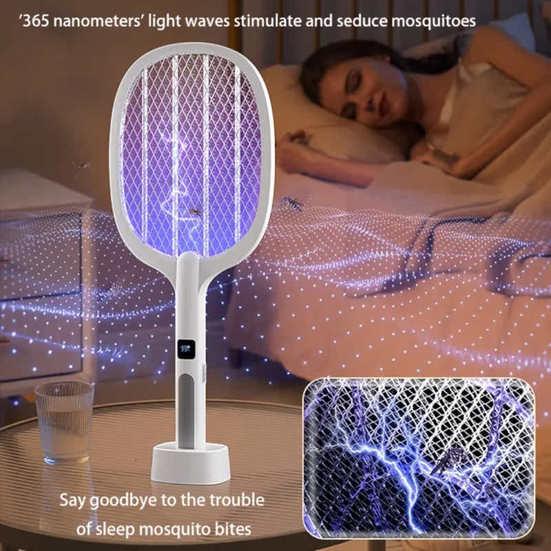 DS BS Electric Mosquito Swatter Rechargeable