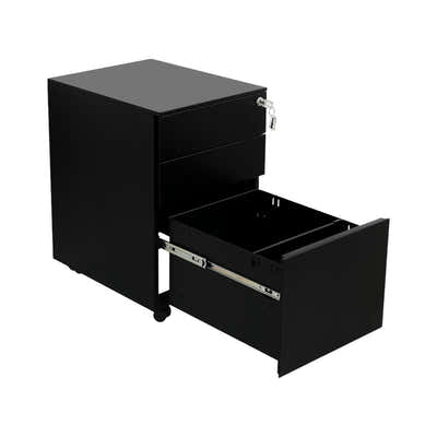 DS BS Office Cabinet with Wheels and Lock 39×52×60cm