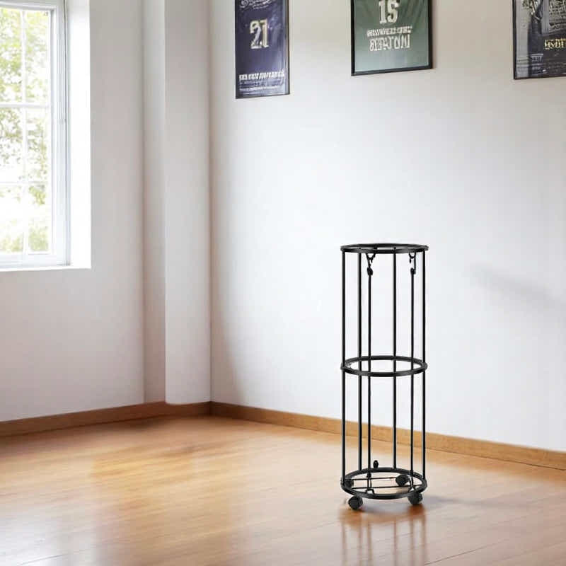 DS BS Ball Storage Rack – Steel Vertical Organizer