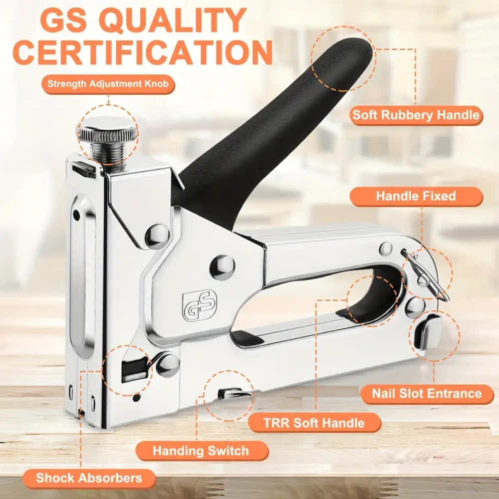 DS BS Staple Gun Kit with 3000 Staples and Remover