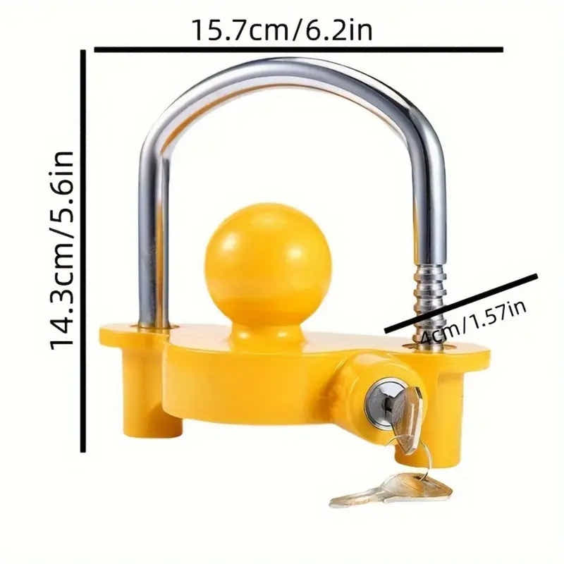 DS BS Universal Coupler Ball Lock Trailer Lock