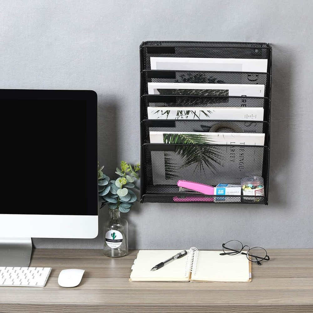DS BS 6 Tier Mesh File Organizer