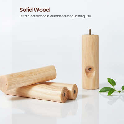 DS BS Wooden Coat Tree with 8 Hooks -Walnut