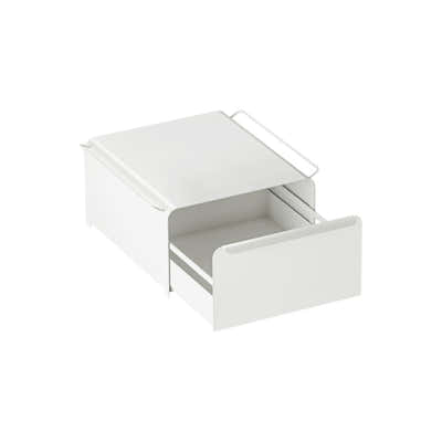 DS BS Coffee Machine Organizer with Pull-Out Drawer Countertop Storage Organizer