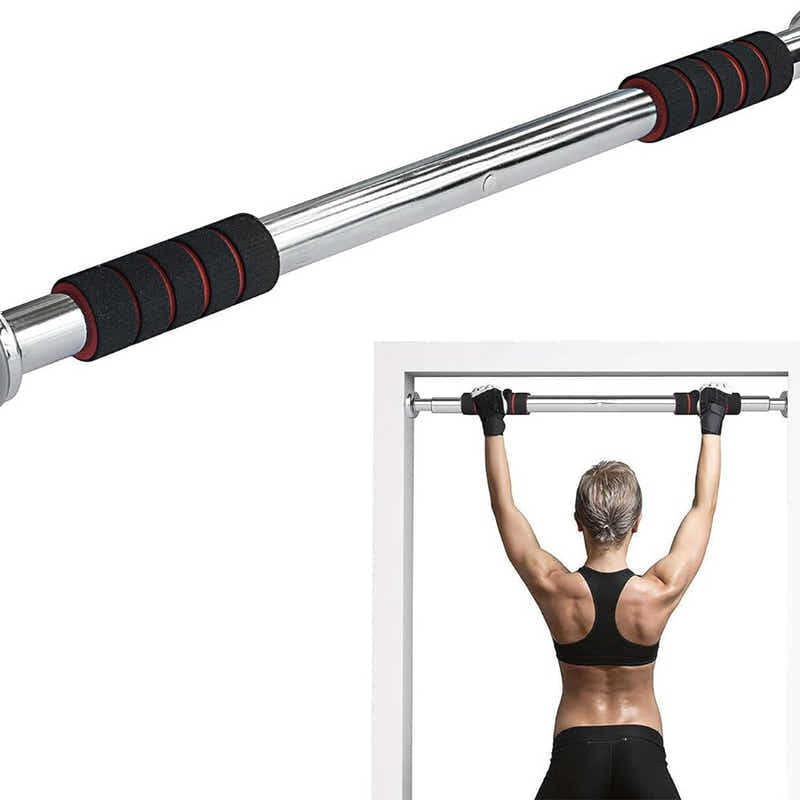DS BS Adjustable Doorway Pull Up Bar 60–100cm for Home Fitness Training