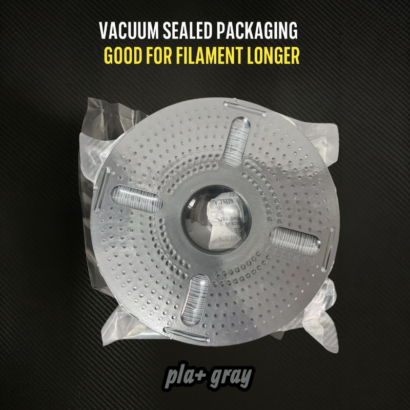 DS BS PLA+ Filament 1.75mm 1KG for 3D Printer - Gray