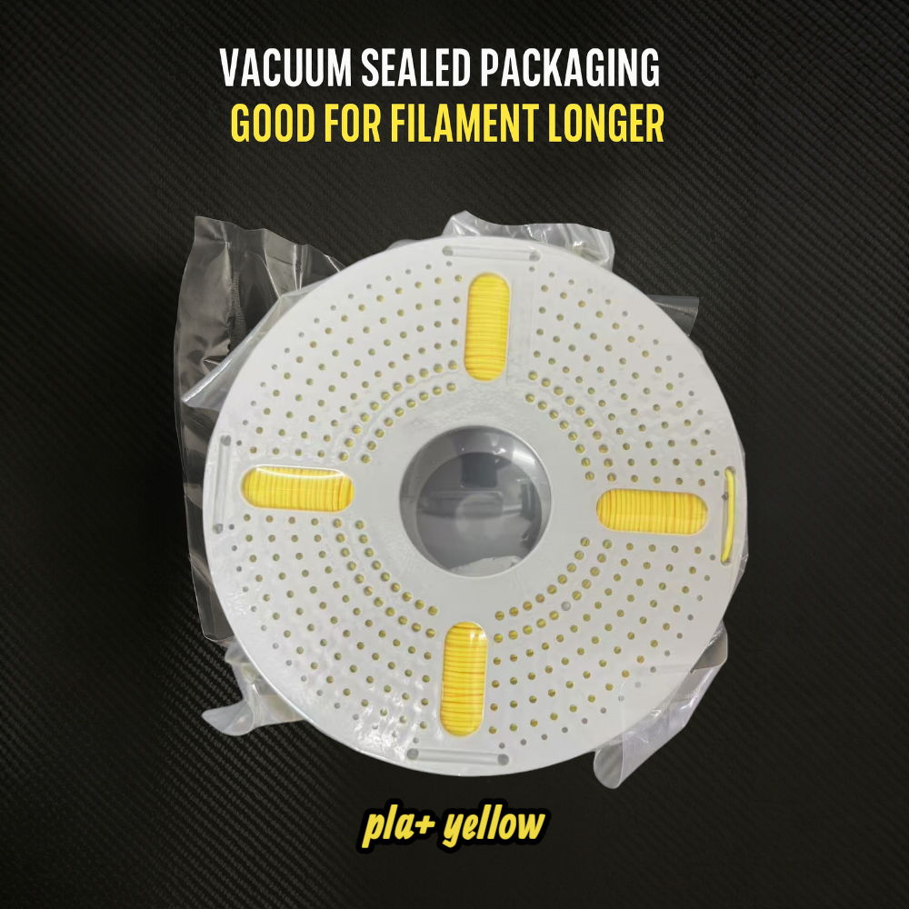 DS BS PLA+ Filament 1.75mm 1KG for 3D Printer - Yellow