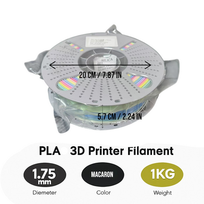 DS BS Silk PLA Filament 1.75mm 1KG for 3D Printer - Macaron