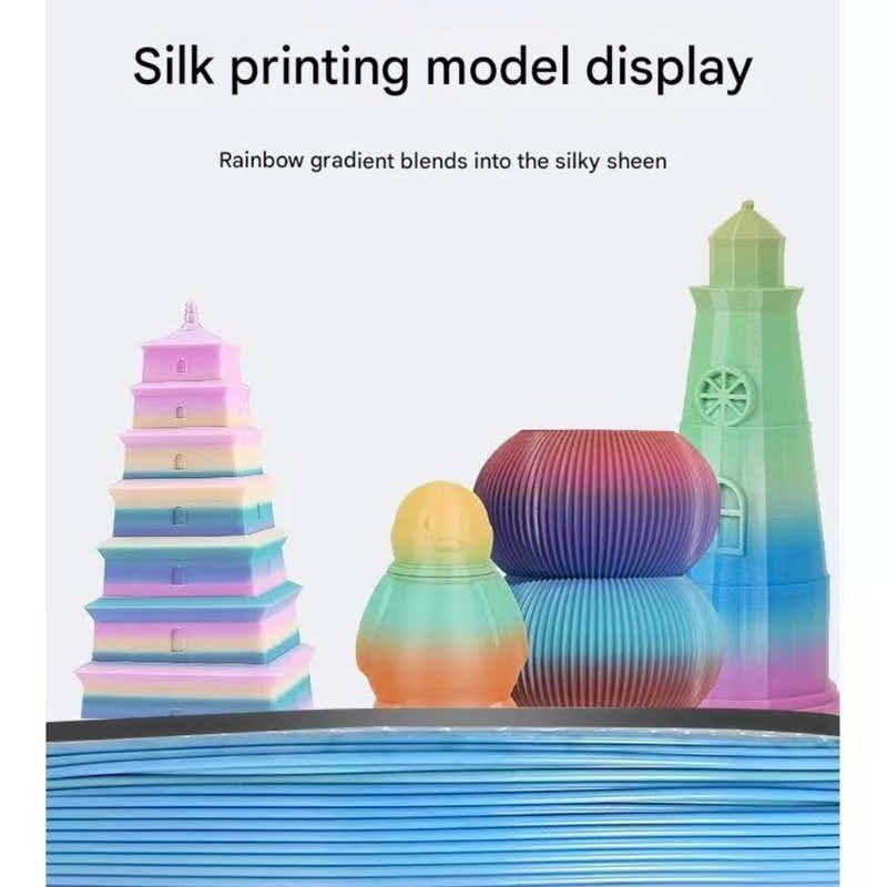 DS BS Silk PLA Filament 1.75mm 1KG for 3D Printer - Macaron