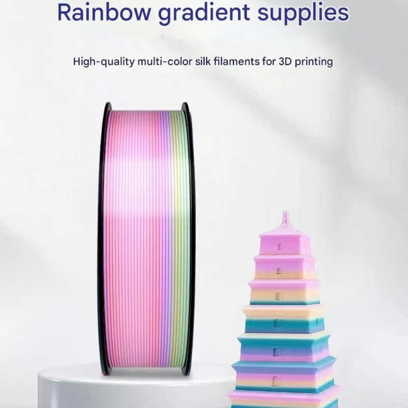DS BS Silk PLA Filament 1.75mm 1KG for 3D Printer - Candy