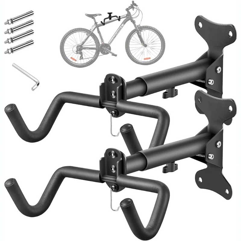 DS BS Foldable Bicycle Hanger with Extendable Arm