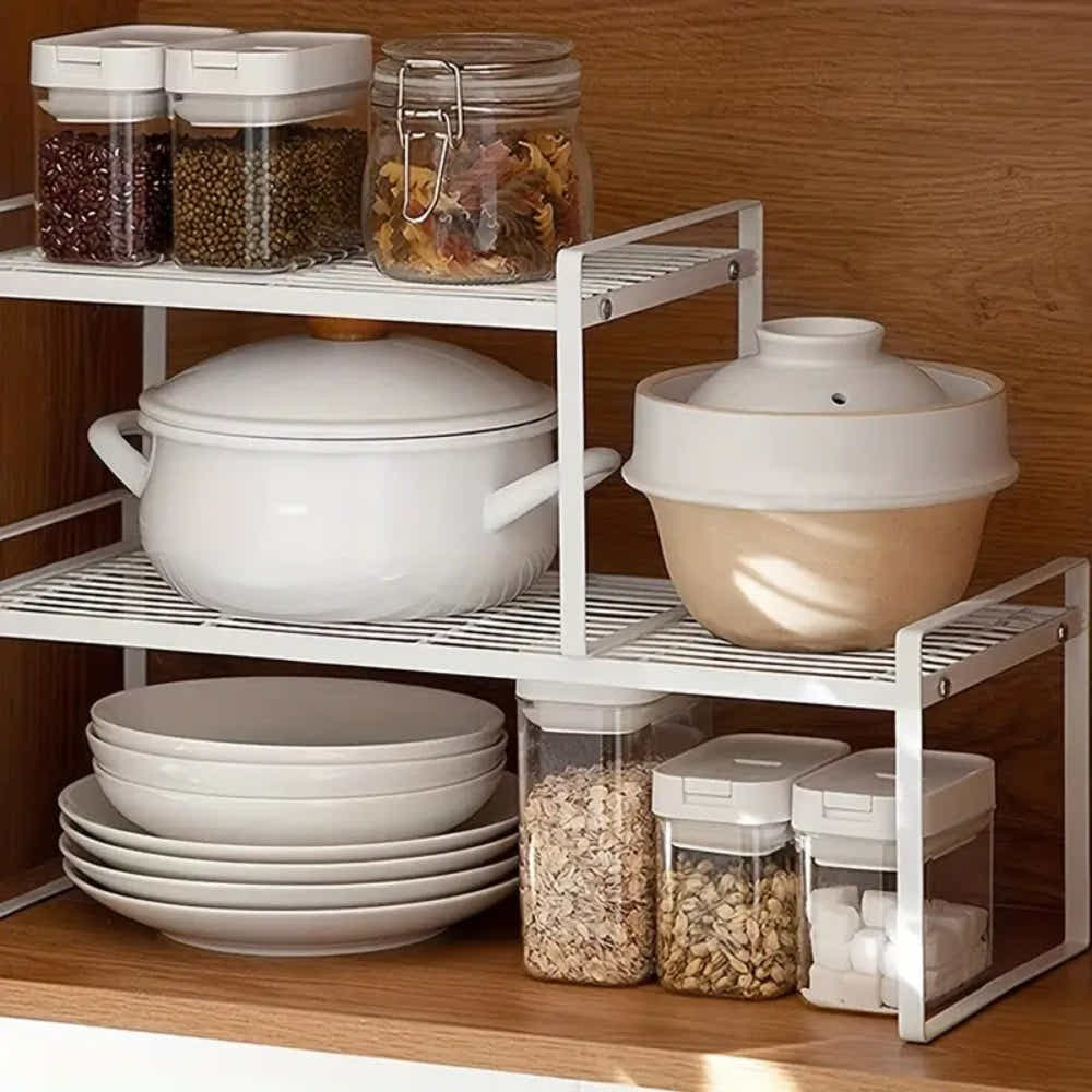 DS BS Kitchen Countertop Organizer Rack 50×21×24cm