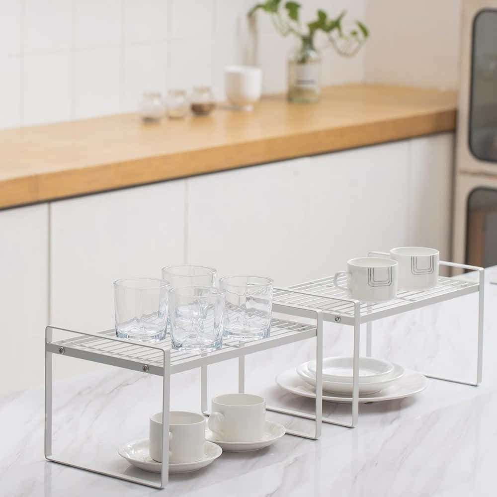 DS BS Kitchen Countertop Organizer Rack 33×21×18cm