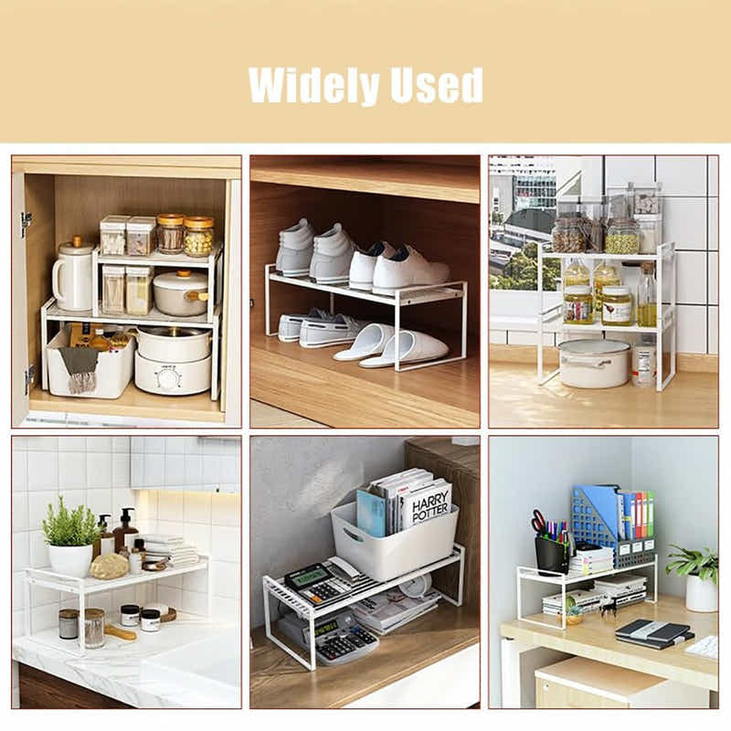 DS BS Kitchen Countertop Organizer Rack 33×21×18cm