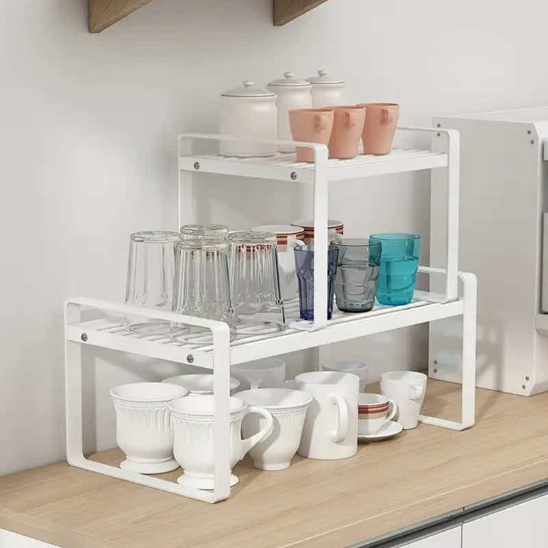 DS BS Kitchen Countertop Organizer Rack 33×21×18cm