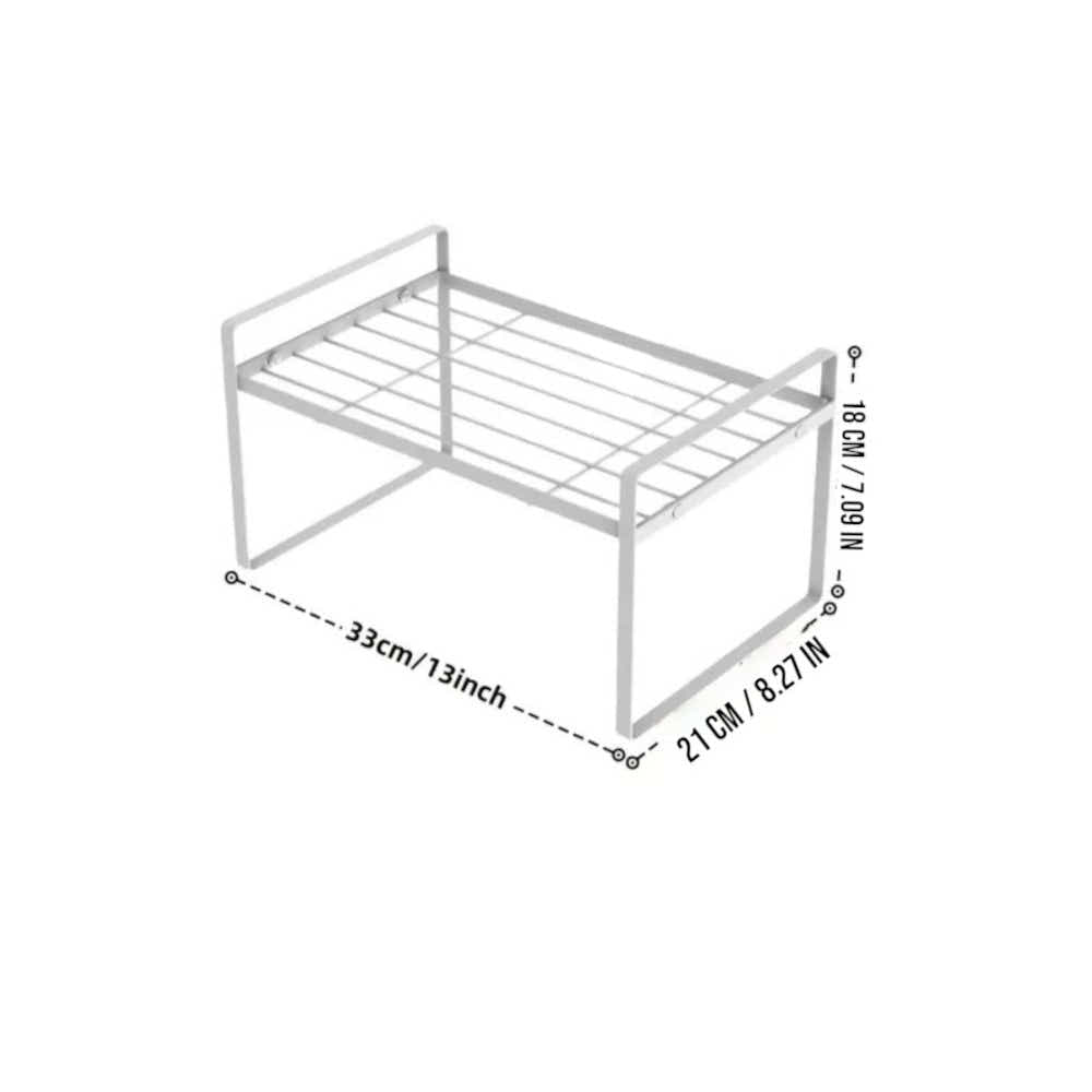 DS BS Kitchen Countertop Organizer Rack 33×21×18cm