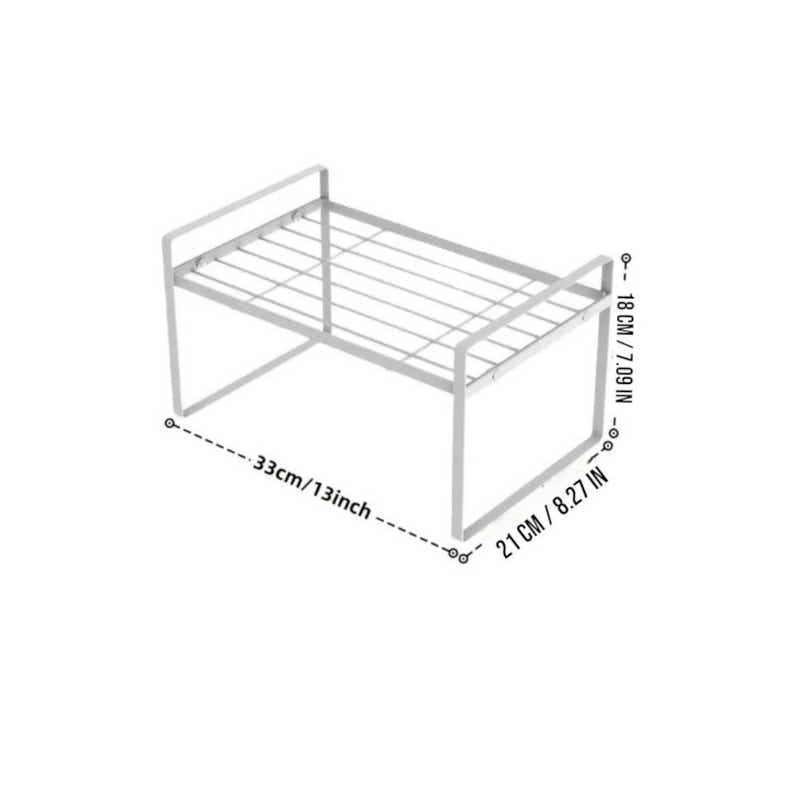 DS BS Kitchen Countertop Organizer Rack 33×21×18cm