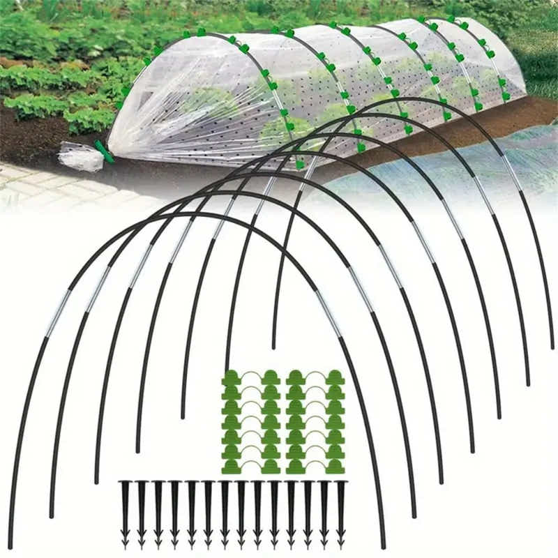 DS BS Adjustable Garden Tunnel Hoop Kit for Plant Protection