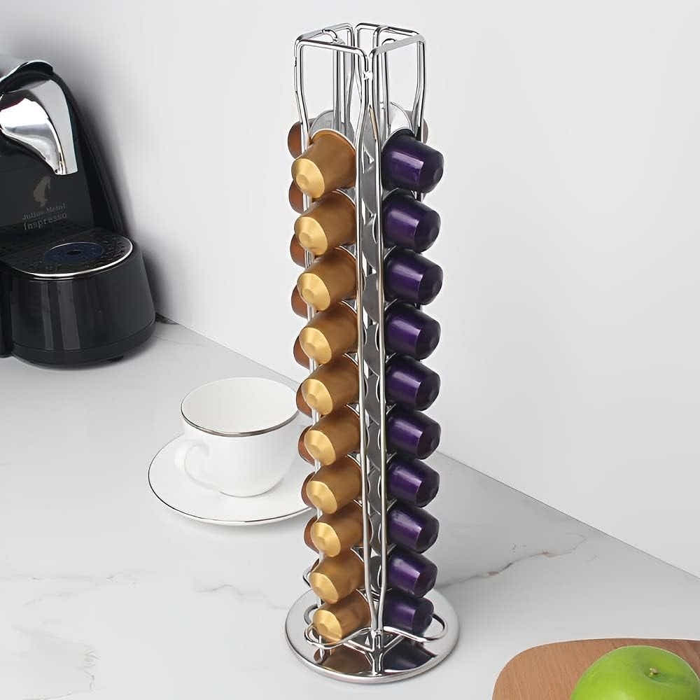 DS BS Rotating 30 Capacity Coffee Pod Organizer Stand