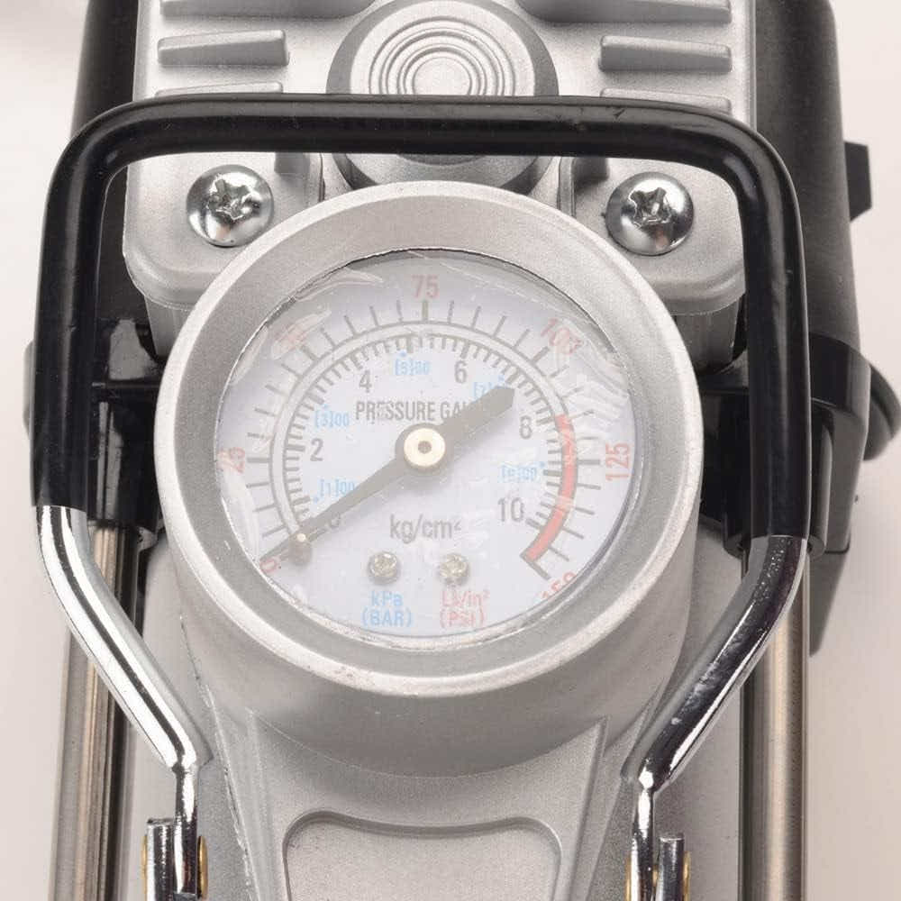 DS BS 12V Heavy Duty Tire Inflator with Analog Gauge