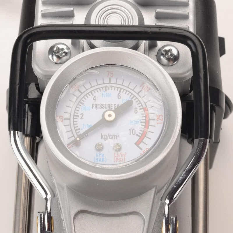 DS BS 12V Heavy Duty Tire Inflator with Analog Gauge
