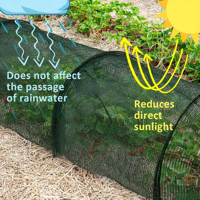DS BS Garden Tunnel Shade Net Cover 3M x 0.45M