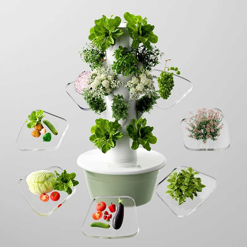 DS BS 9 Layer Vertical Soilless Hydroponic Tower Planter