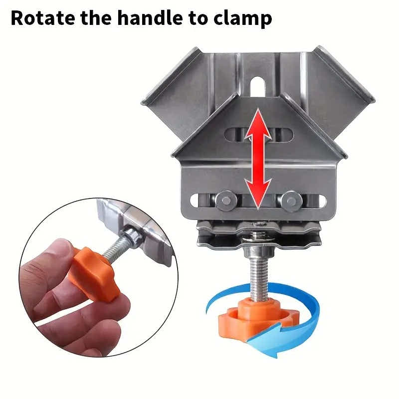 DS BS 2PCS Adjustable Right Angle Clamps
