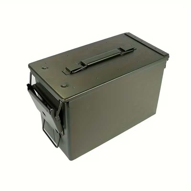 DS BS Metal Ammo Tin Case Storage Box