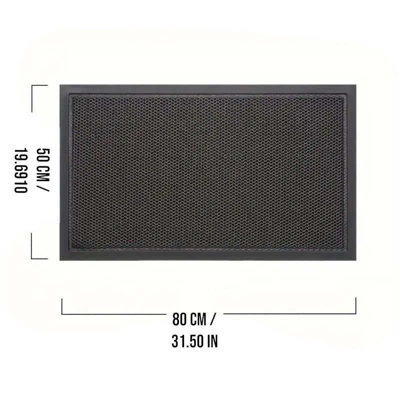 DS BS Heavy Duty Non Slip TPE Rubber Outdoor Floor Mats 50×80cm