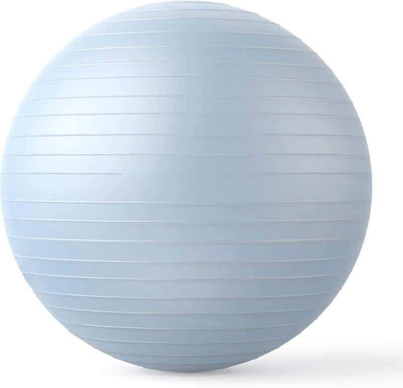 DS BS 65cm Yoga Ball Thick Anti Burst Exercise Ball - Blue