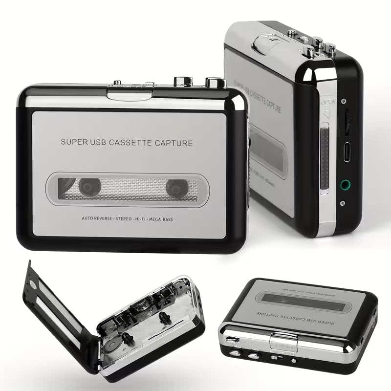 DS BS USB Cassette Capture Player to MP3 Converter Portable Walkman Stereo Sound