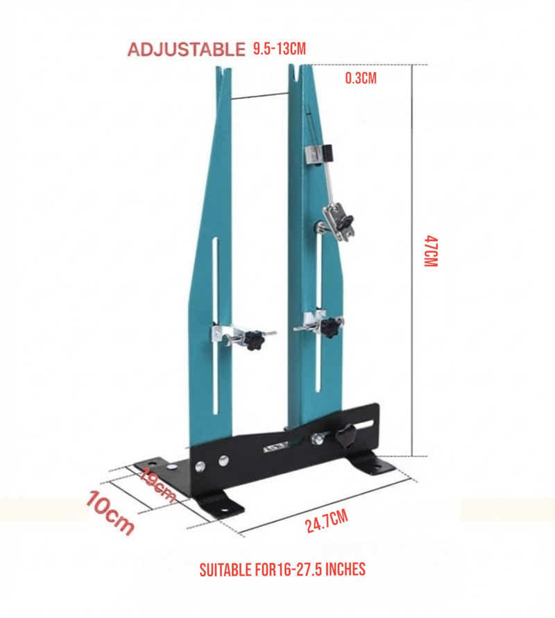 DS BS Bicycle Wheel Truing Stand High Carbon Steel Maintenance Rack