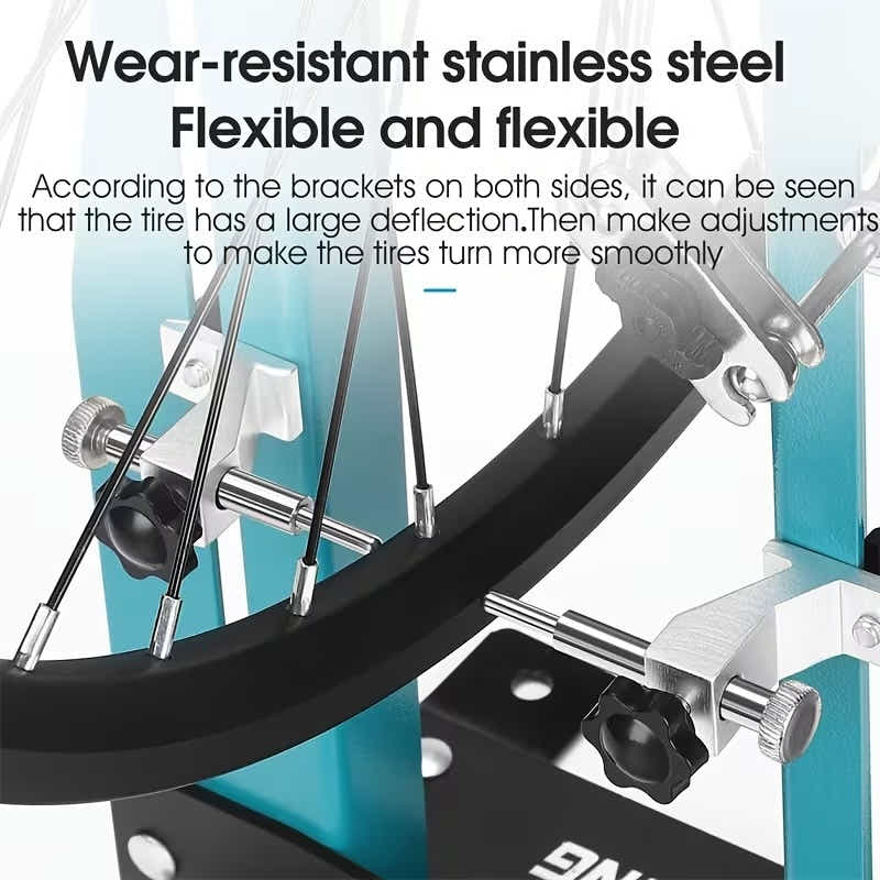 DS BS Bicycle Wheel Truing Stand High Carbon Steel Maintenance Rack