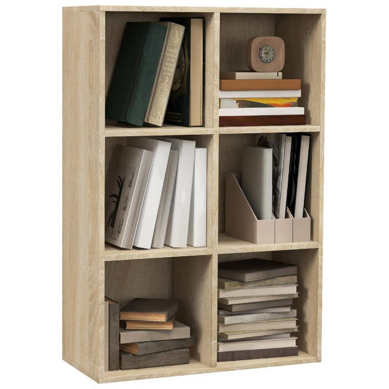 DS BS 6 Cubes Storage Bookcase Organizer