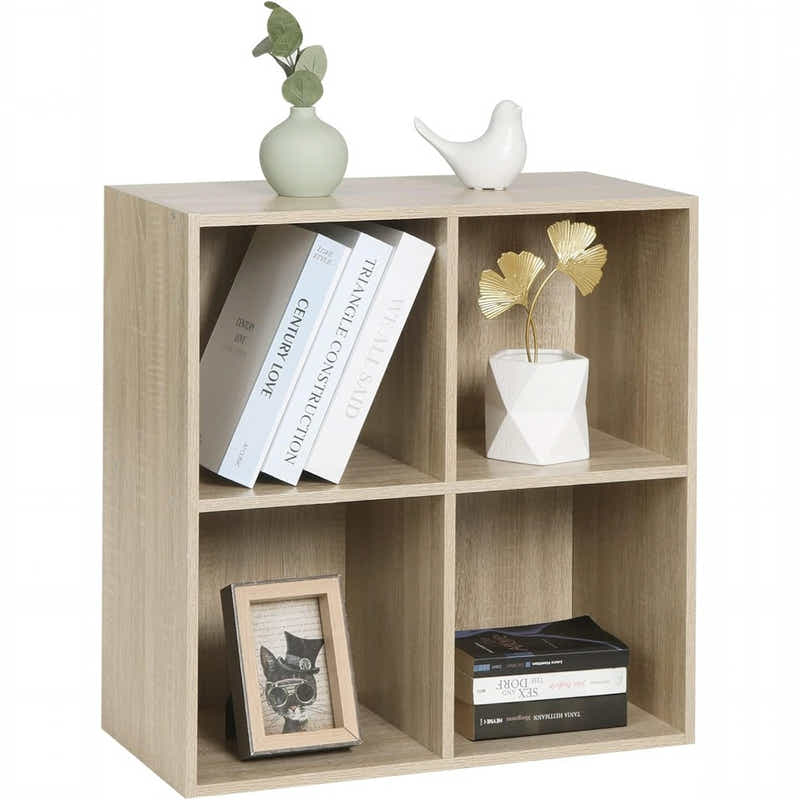DS BS 4 Cubes Storage Bookcase Organizer