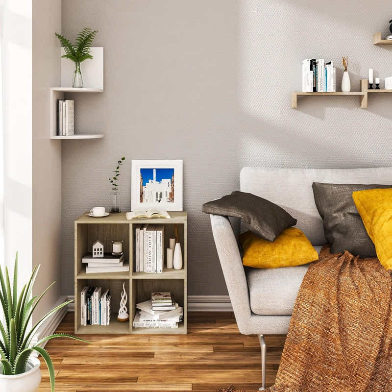 DS BS 4 Cubes Storage Bookcase Organizer