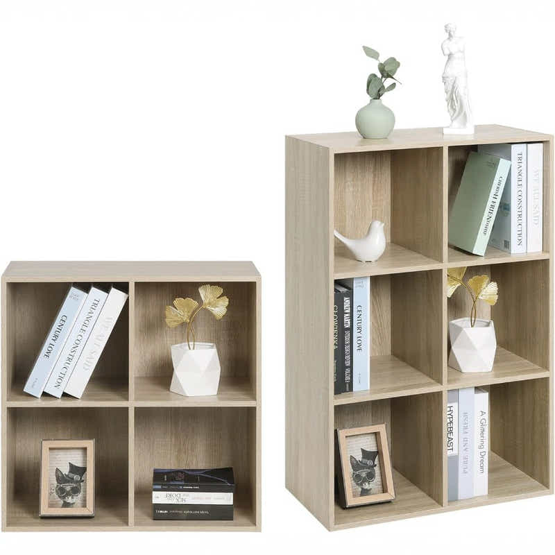 DS BS 4 Cubes Storage Bookcase Organizer