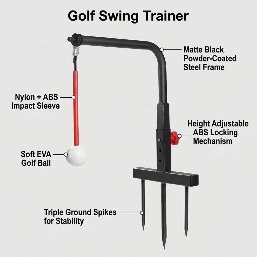 DS BS Golf Swing Trainer | Yellow+Black