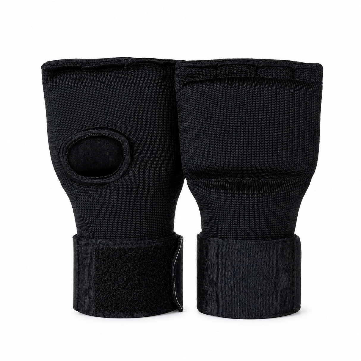 DS BS Half Finger Gel Boxing Hand Wraps | Black