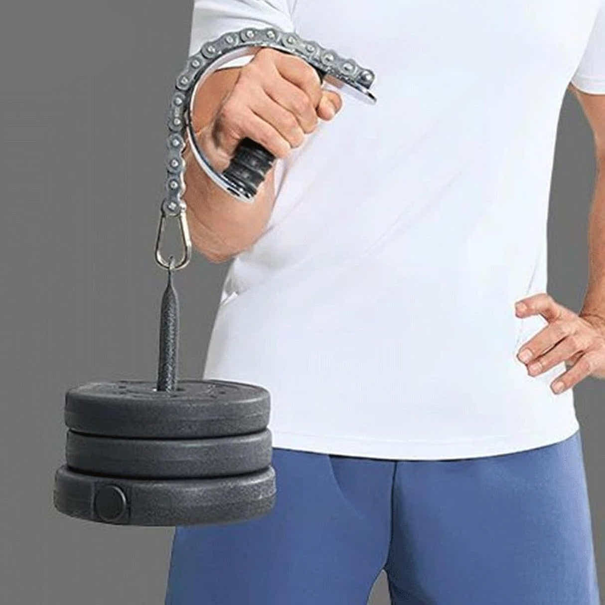 DS BS Wrist Strength Trainer | Stainless Steel Chain
