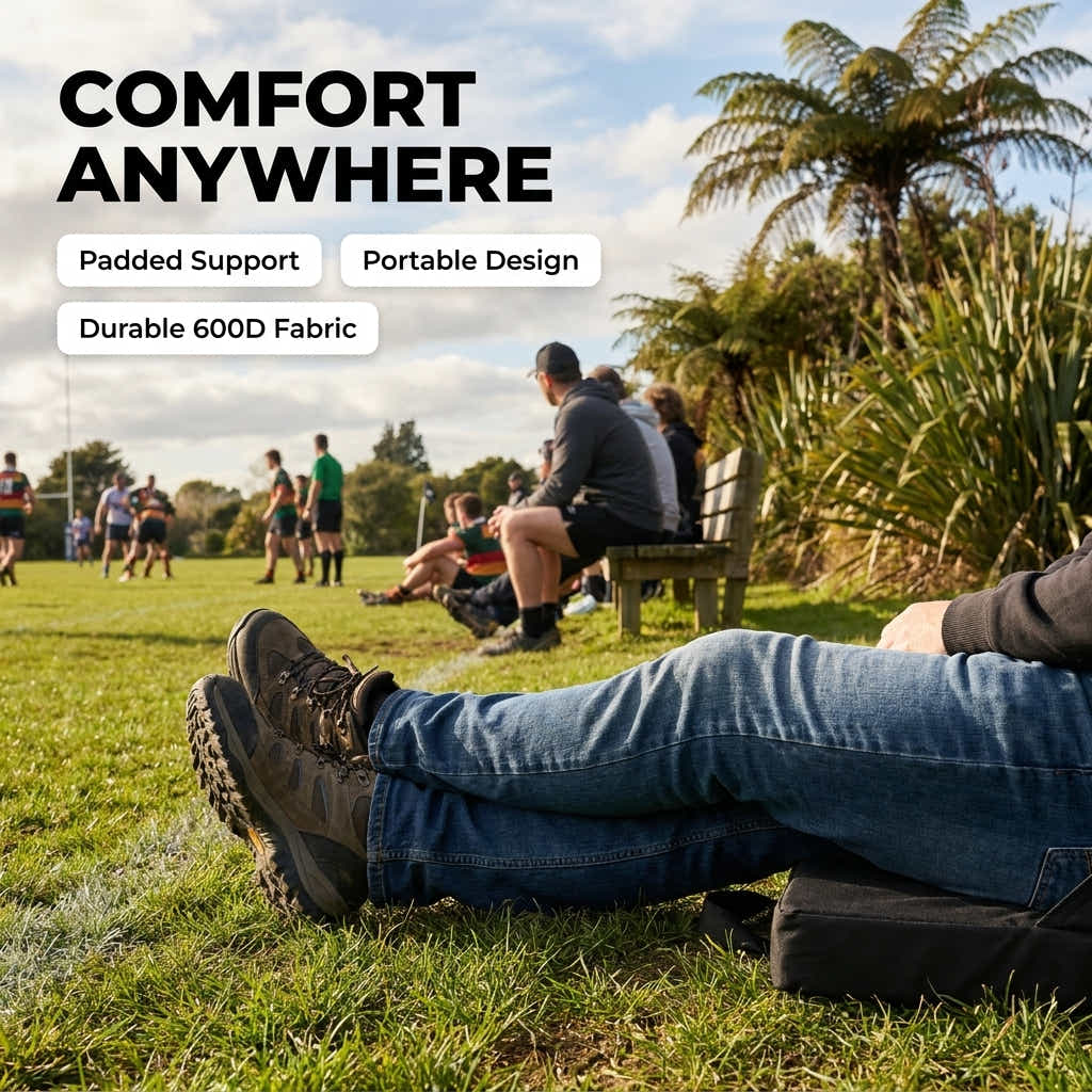 DS BS Outdoor Folding Cushion | Black