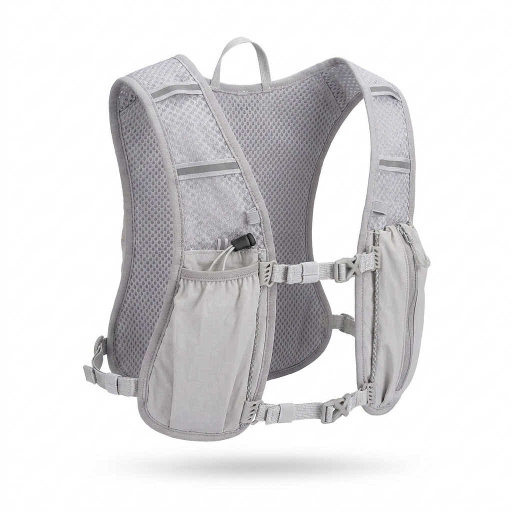 DS BS Running Hydration Vest Backpack | Light Gray