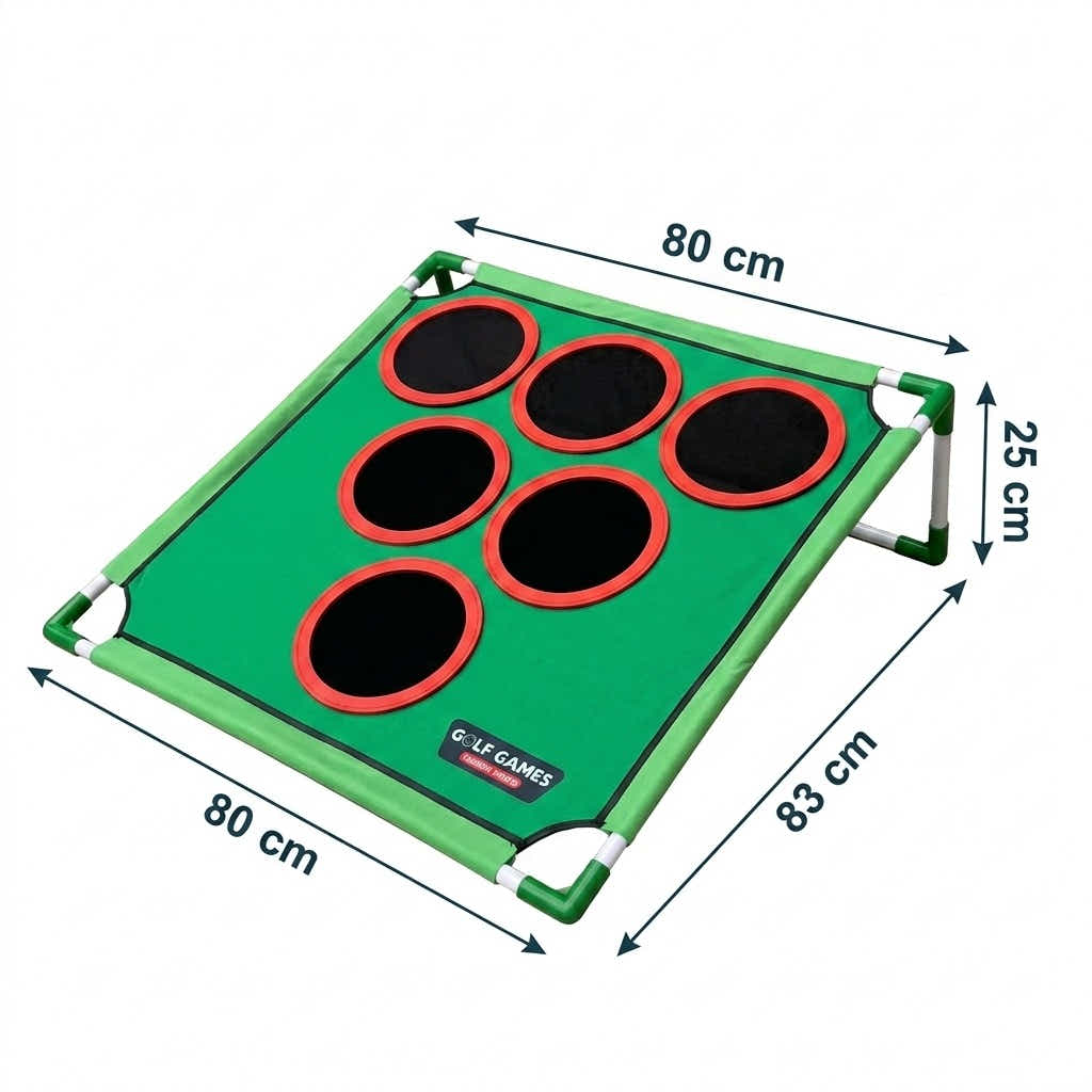 DS BS Golf Game Target Hitting Mat Play Set - Portable