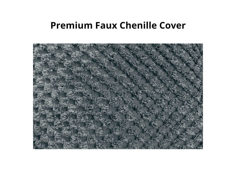 Suellen Sectional Sofa Set Pineapple Velvet Dark Grey