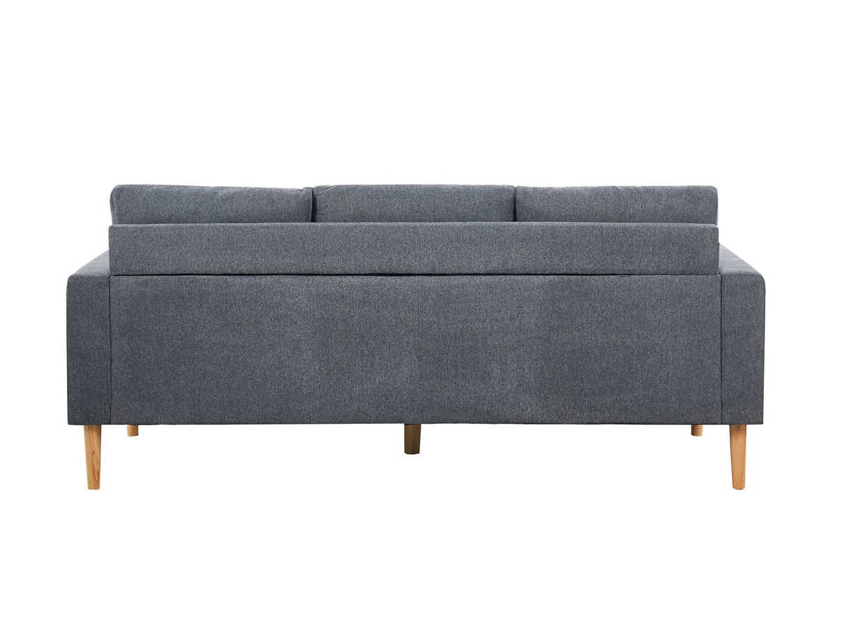 Darius Corner Sofa Linen - Grey